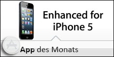 Die Apps des Monats - optimiert für das iPhone 5 im Oktober 2012