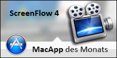 ScreenFlow 4 ist MacApp des Monats Juni 2013