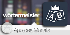 App des Monats März 2015 - Wörtermeister