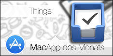 MacApp des Monats Mai 2015 - Things