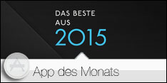 Apps des Monats Januar 2016 – Best of 2015