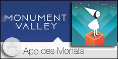 App des Monats Dezember 2016 – Monument Valley