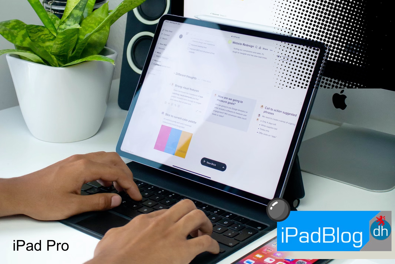 Mit dem iPad Pro noch sehr viel vor