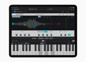 Logic Pro auf dem iPad umfasst eine umfangreiche Sammlung realistisch klingender Instrumente