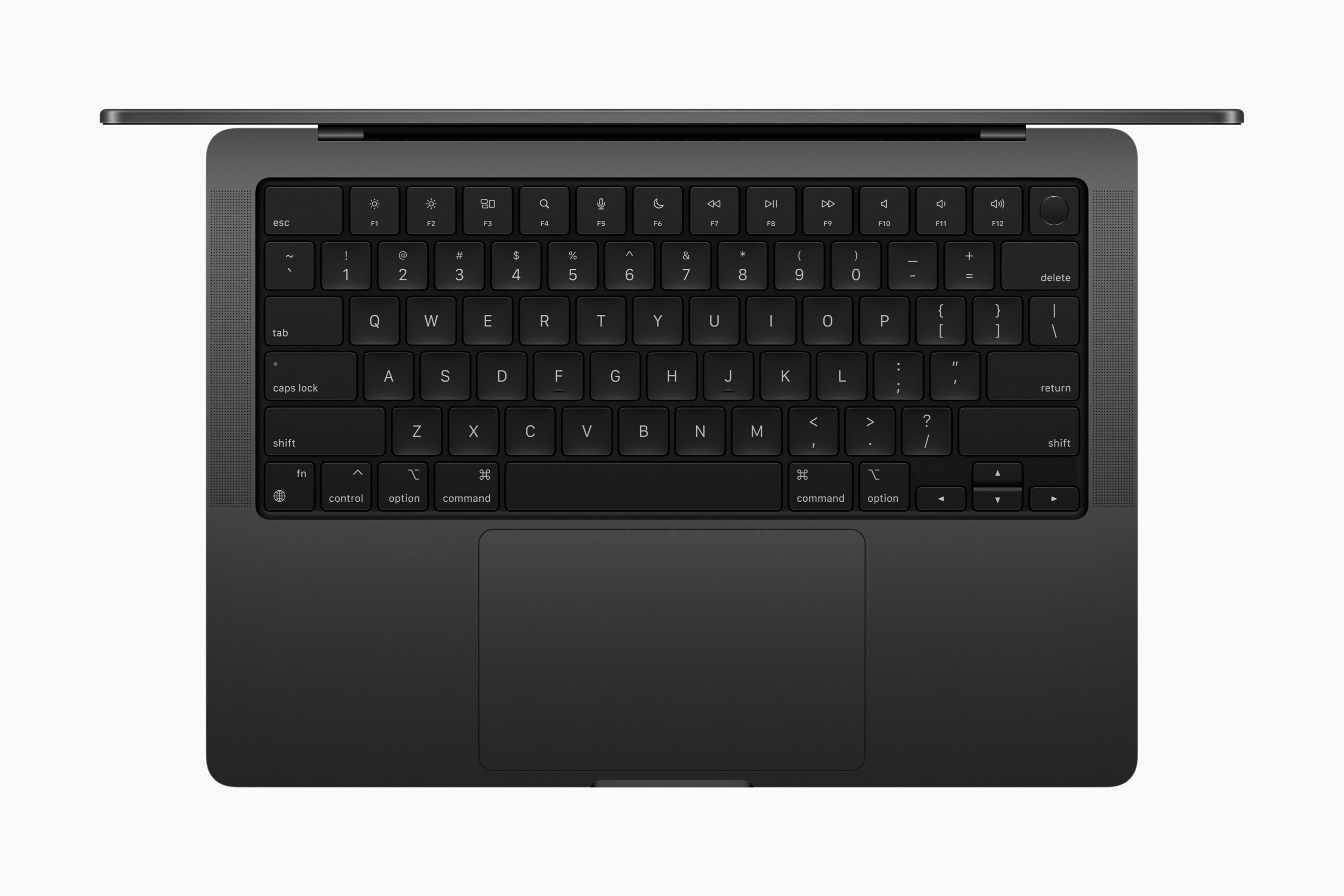 Das MacBook Pro mit M3 Pro oder M3 Max ist in der fantastischen neuen Farbe Space Schwarz erhältlich