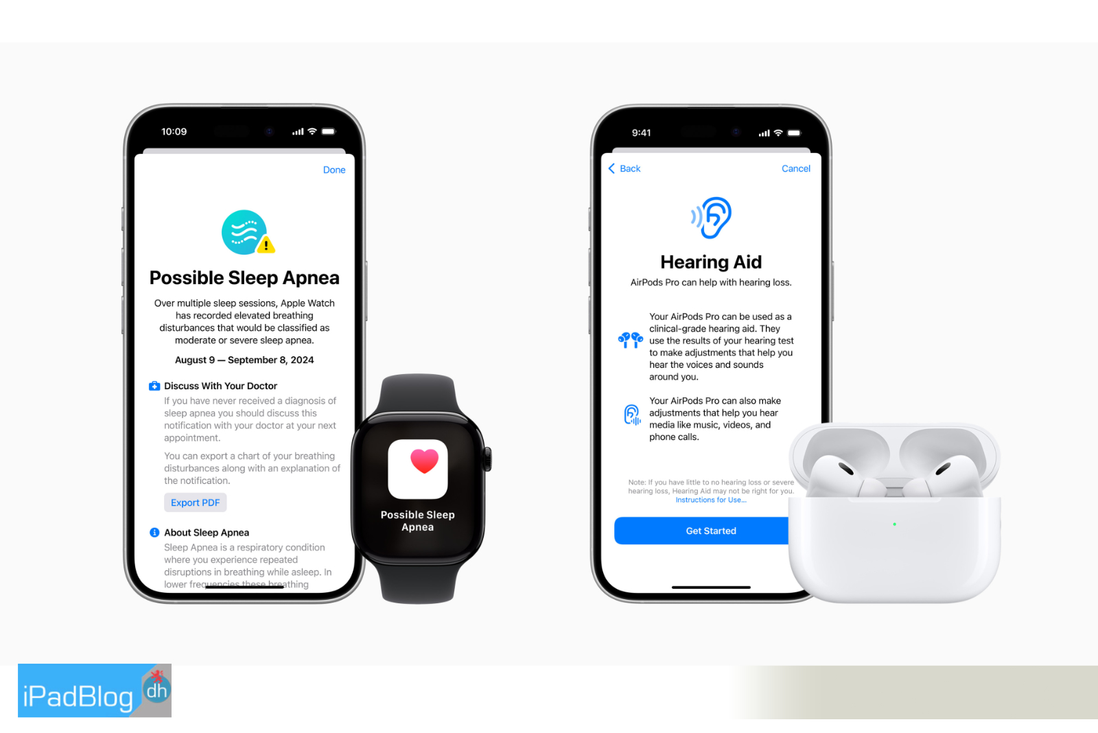 Beitragsbild zu Apple stellt wegweisende Gesund­heits­features zur Unterstützung bei Erkrankungen vor, von denen Milliarden Menschen betroffen sind vom 9.09.2024