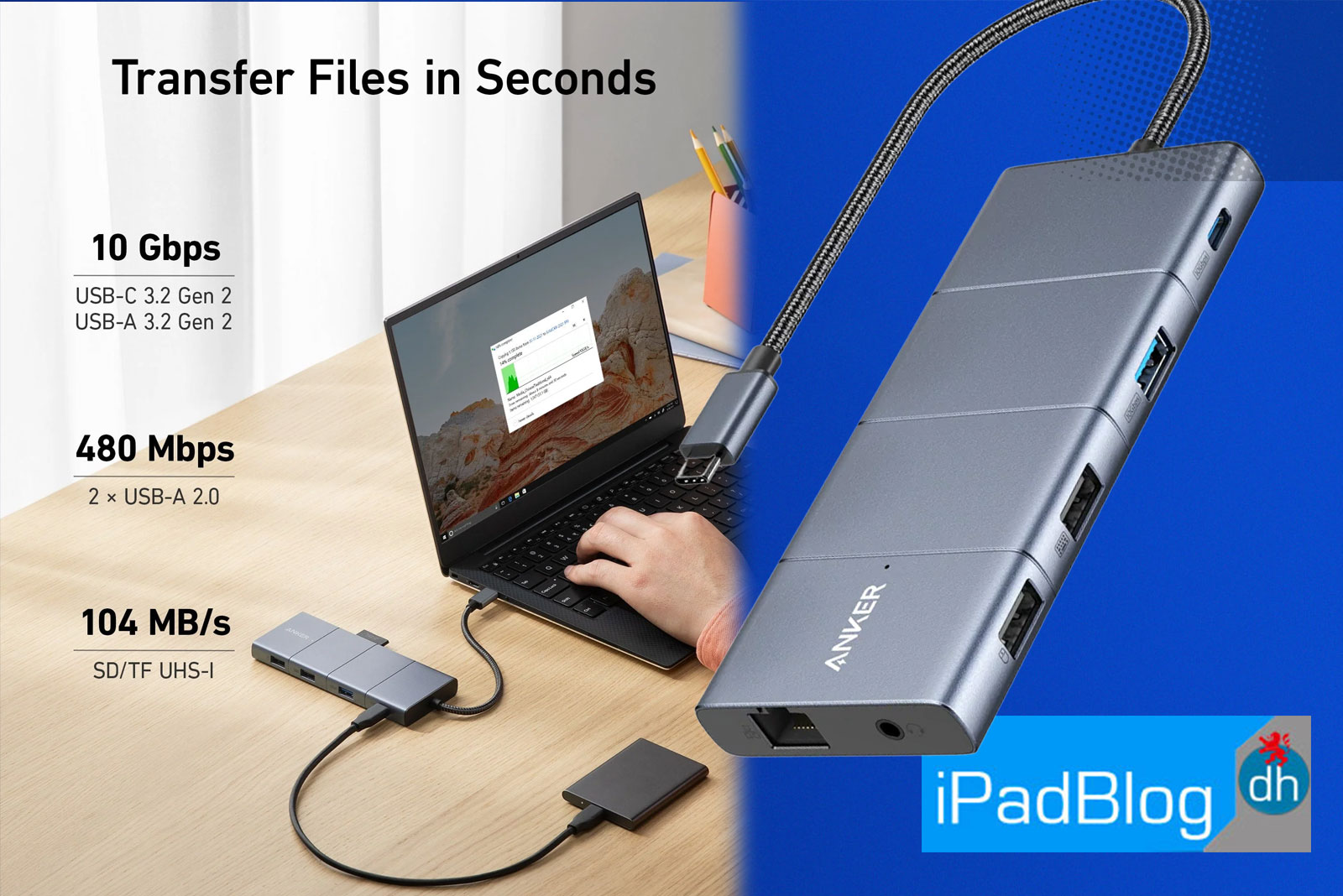 Anker 565 USB-C Hub im Test im Juli 2025